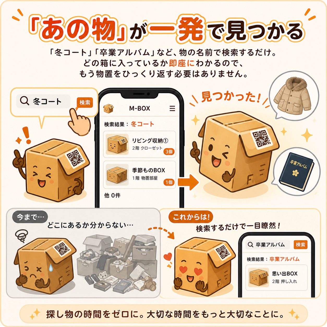 「あの物」が一発で見つかる